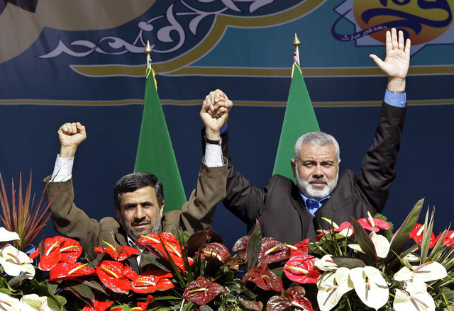Ahmadinejad looks to Palestine