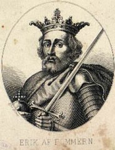 Erik afpommern blev konge af DK + NO
