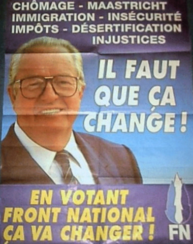 Jean-Marie Le Pen se présente en victime