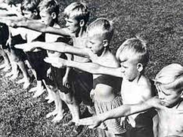 Hitler's Youth starts it's takeover