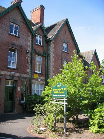 Changed to Brewood Middle School 1989