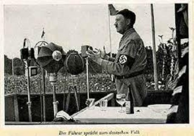Hitler's Speech