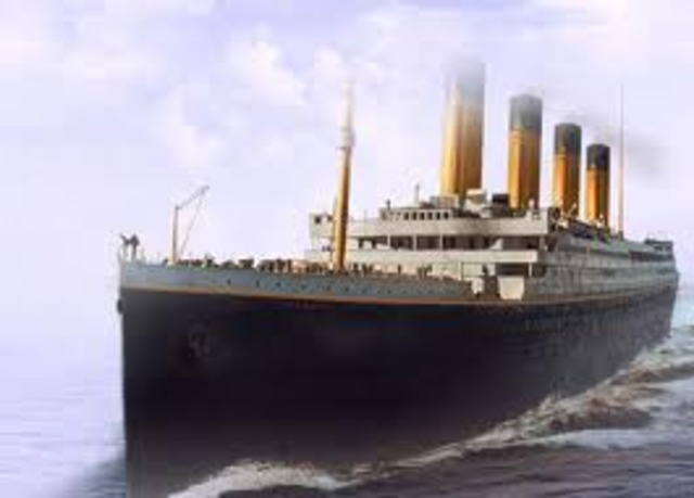 Titanic does a test run