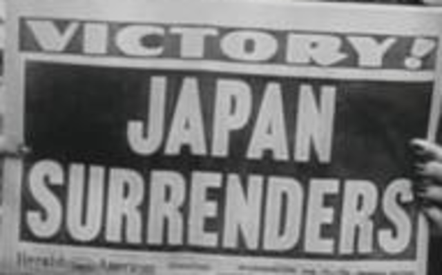Japan Surrenders to the U.S.A
