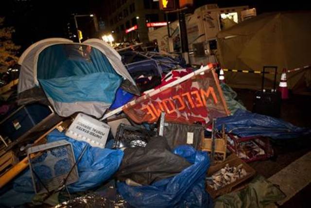 Zuccotti Park Eviction