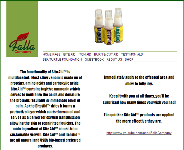 Falla Company Website