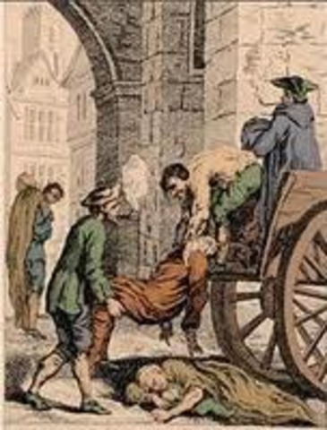 Bubonic plague strikes