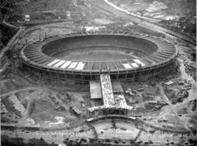 Inauguraçaõ do Maracanã - Estádio Jornalista Mário Filho