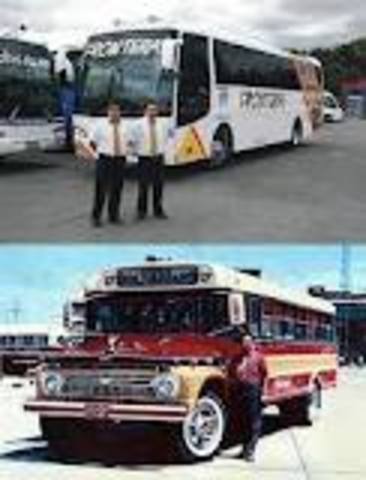 1° bus que llego a colombia