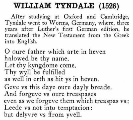 the start of modern English