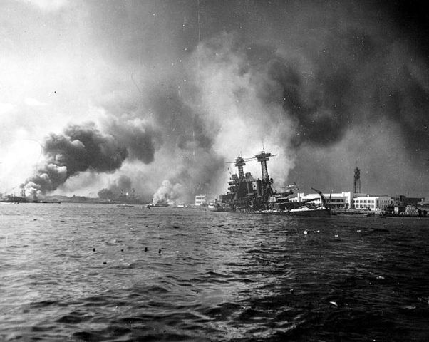 (8:54 am) Second Wave of Japanese Aircrafts.