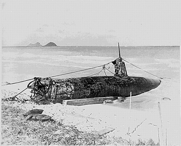 (6:53 am) Destroyer Ward Warns of Submarine Attack