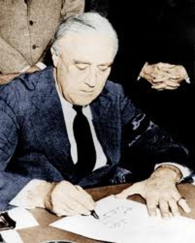 U.S joins the fight in WW2