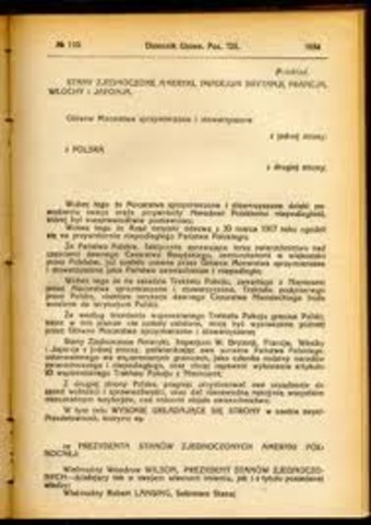 Treaty of Versailles