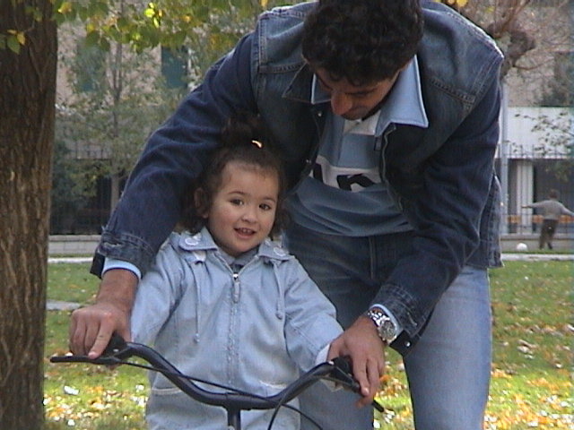 El dia que aprendi a montar en bici