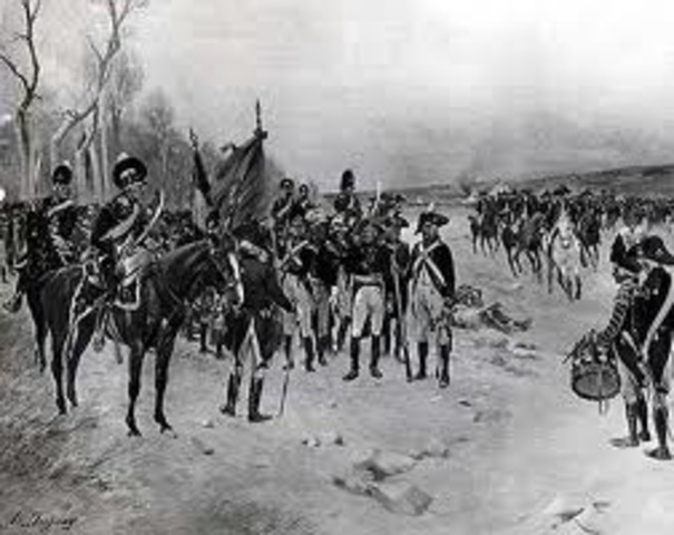 Bitish leave Lexington for Concord