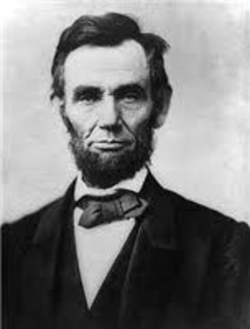 Lincoln elected President
