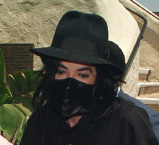 Jackson wears a black ski mask, Jackson shops at Wal-Mart.