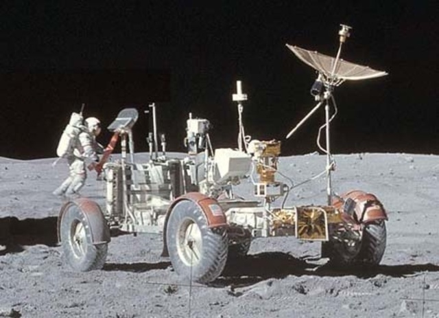 Tires on the Moon