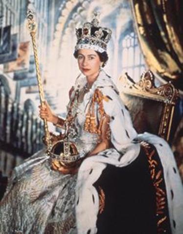 Queen Elizabeth Crowned
