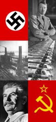 1941 Hitler breaks Pact with Stalin’s Russia and invades -USSR 	now joins England in fighting the Germans