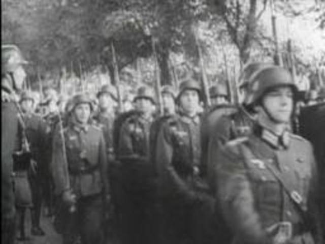 Nazis invade Dnemark and Norway