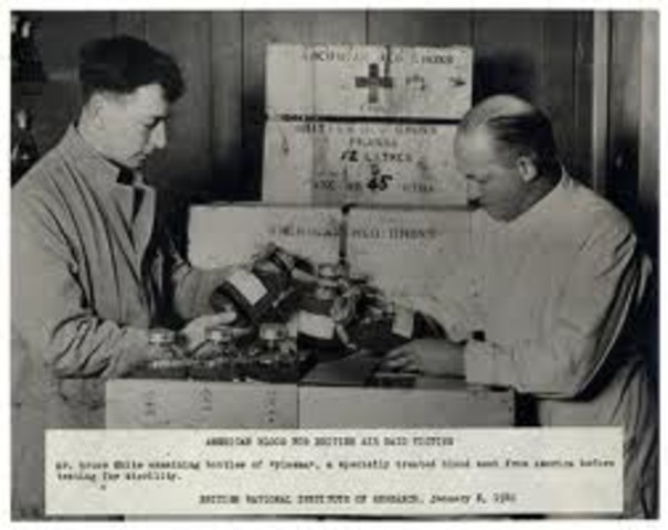 Charles Drew receives the Spingarn Medal