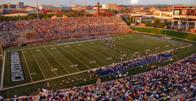 Justin starts his first year of marching band.