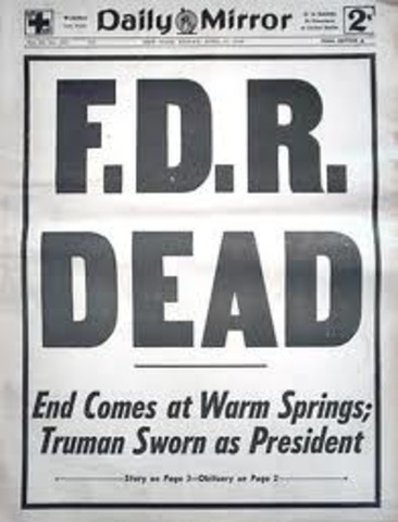FDR Dies