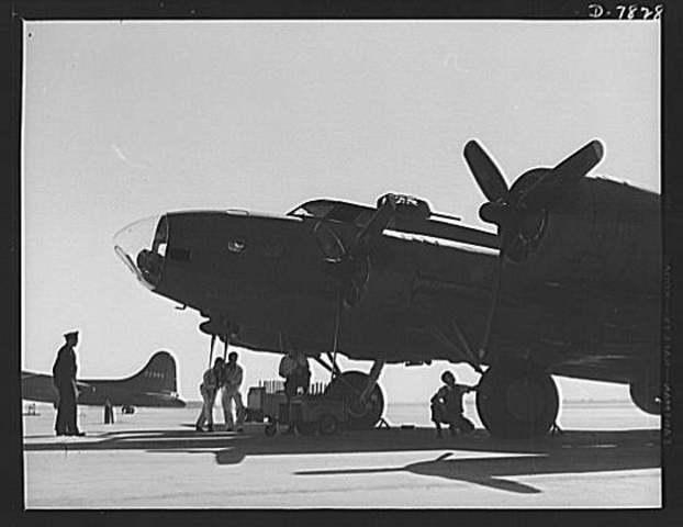 The aircraft factories are bombed