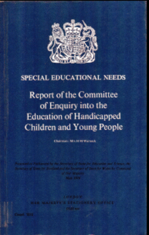 The Warnock Report: Special Educational Needs