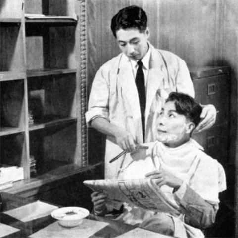 I start working a Barber