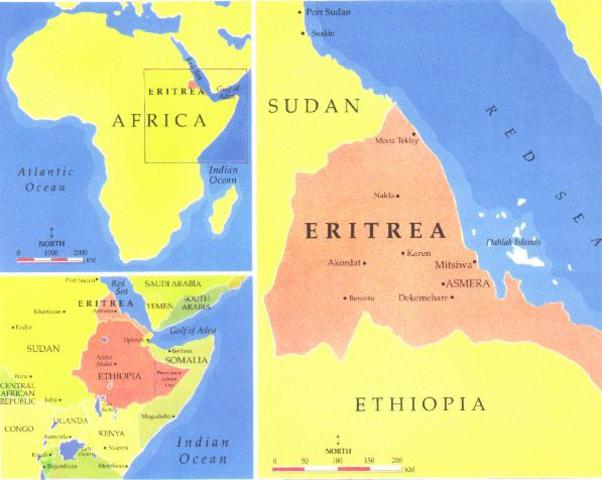 Fred Hollows visited Eritrea