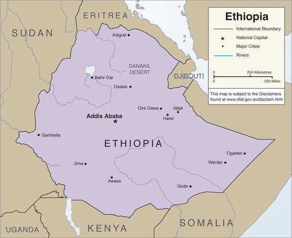 Italian Army invades Ethiopia in Africa