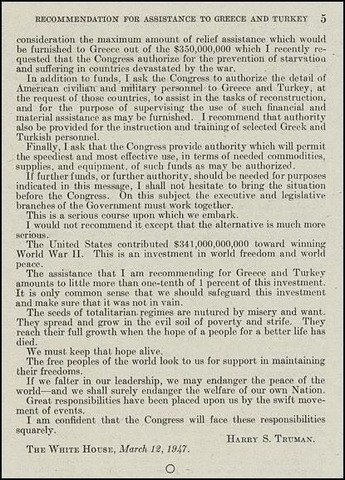 Truman Doctrine