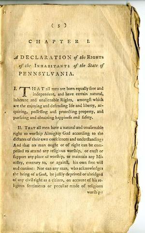 Declaration of Rights & grievances is passed