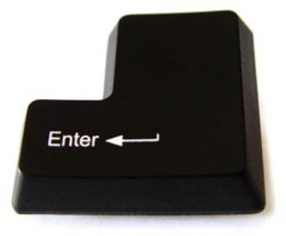 Se empiza a utilizar Enter