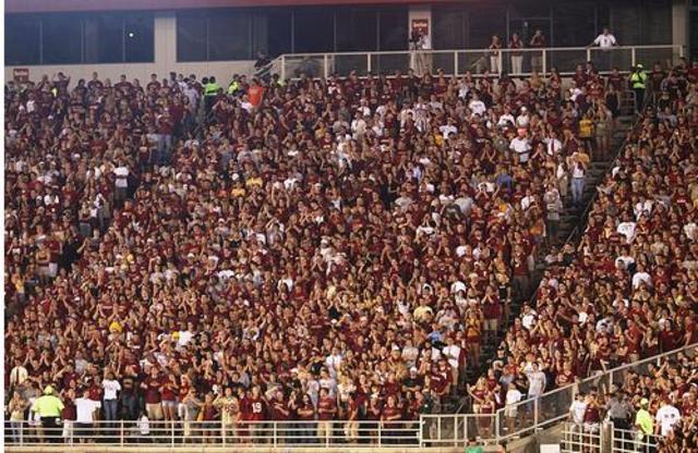 Michael goes to his first football game