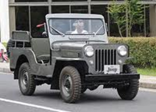 The first civillian jeep the CJ series began in 1945