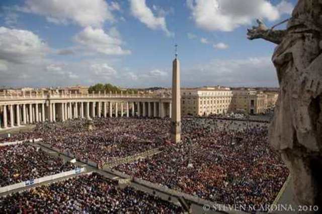 Canonized in the Catholic church