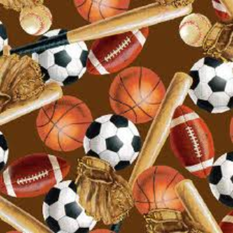 Wrestling, football, and baseball