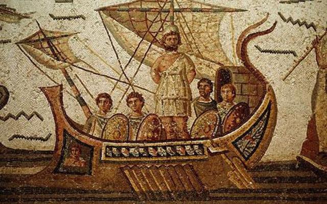 Odysseus nearly reaches Ithaca