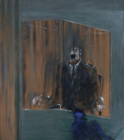 Study for Portrait (Man in a Blue Box)