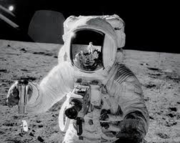 First man on the moon