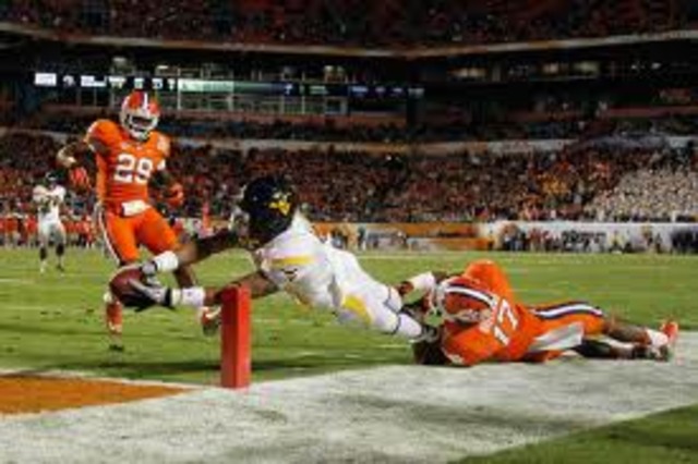 Caught Game-Winning and Tourney-Winning Touchdown Pass in Tourney at Blacksburg Middle School.