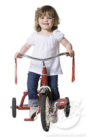 The day that I got my first bike.