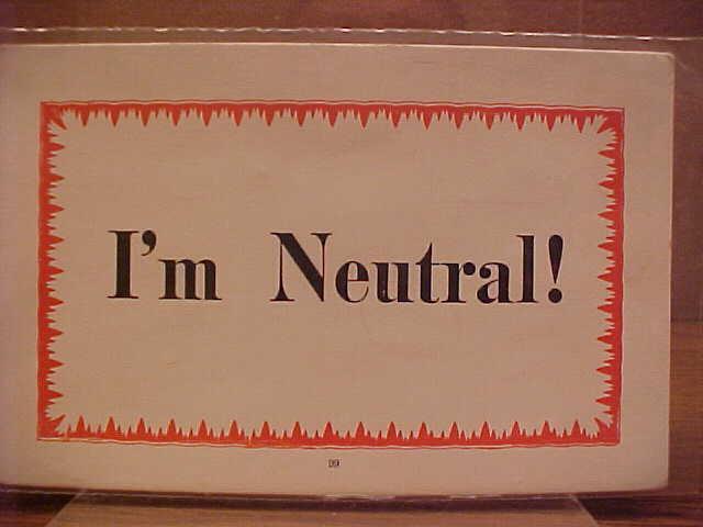 US declares Neutrality