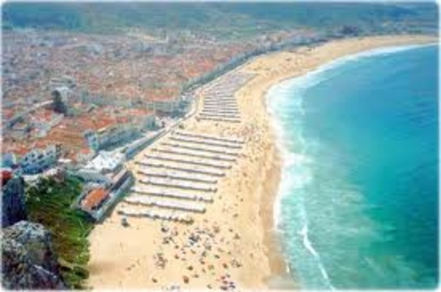 Arrives at Lisbon,Portugal.