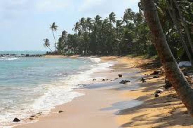 Arrives at the Mosquito Coast ,moden Nicaragua