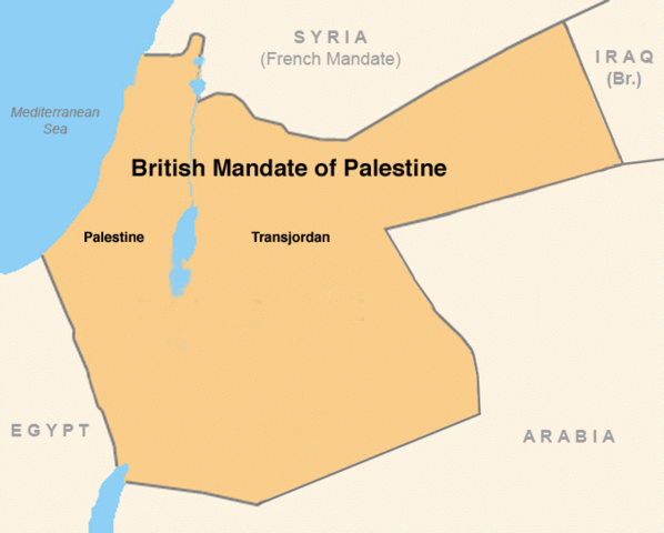 UN Approves British Mandate of Palestine